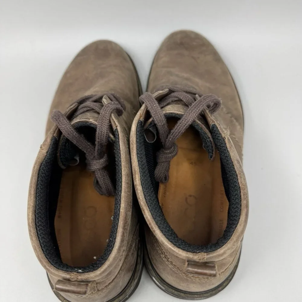 ECCO Turn GTX Men's Size 11-11.5 (EU 45) Gore-Tex Chukka Boots Brown Leather